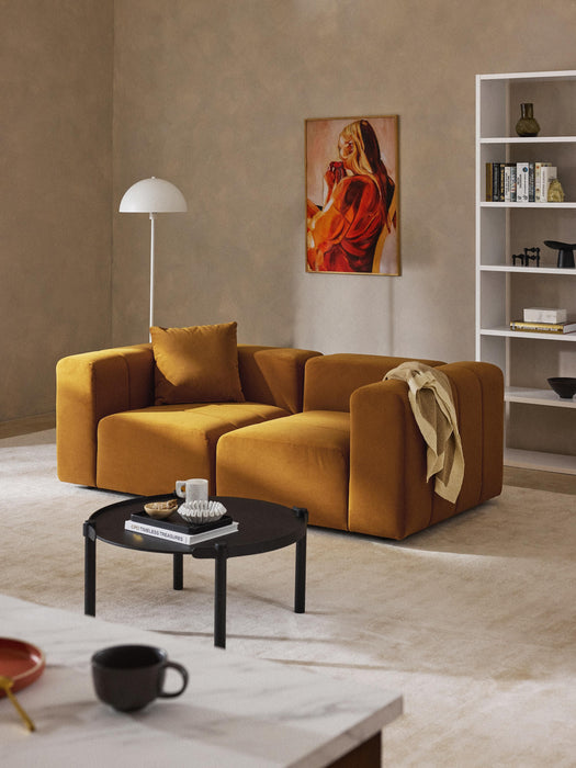Modular Velvet Sofa Lena 2-seater