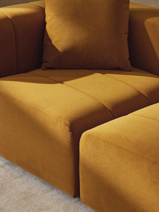 Modular Velvet Sofa Lena 2-seater