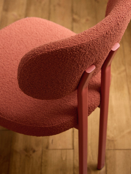 Upholstered Boucl Dining Chair Adrien