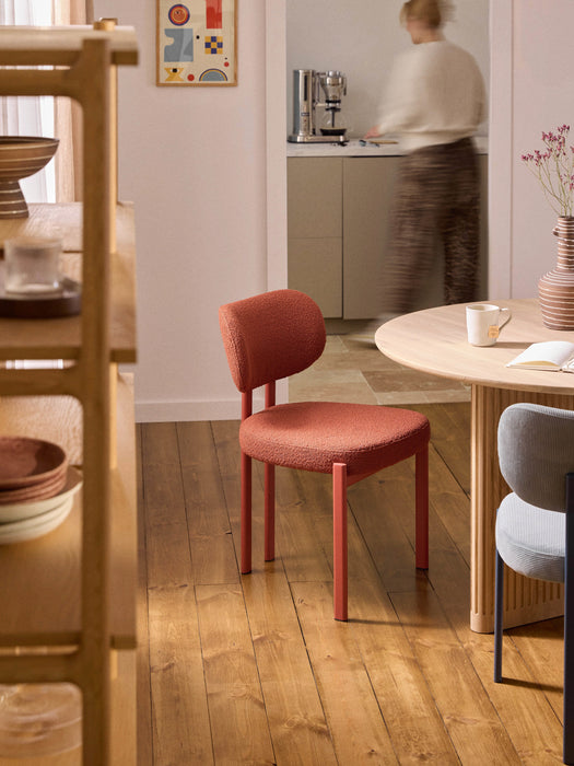 Upholstered Boucl Dining Chair Adrien