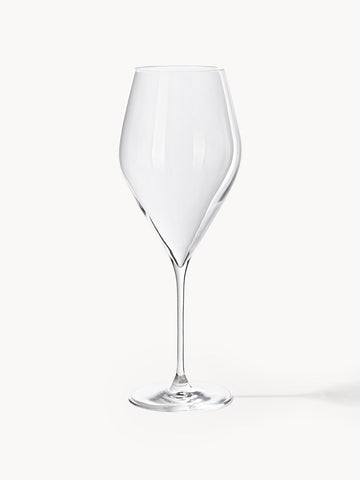 Silvio Crystal Red Wine Glasses, 560ml, Set of 4