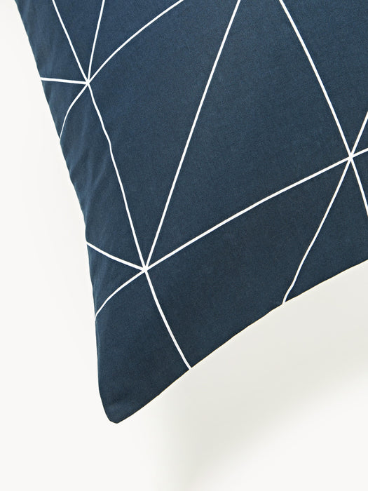 Patterned Cotton Duvet Cover Marla