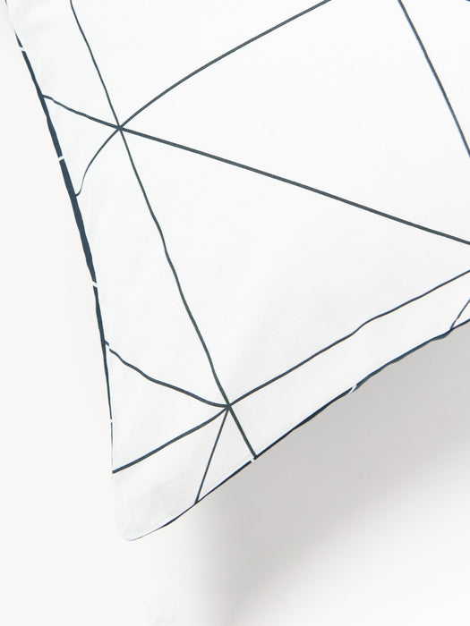 Patterned Cotton Duvet Cover Marla