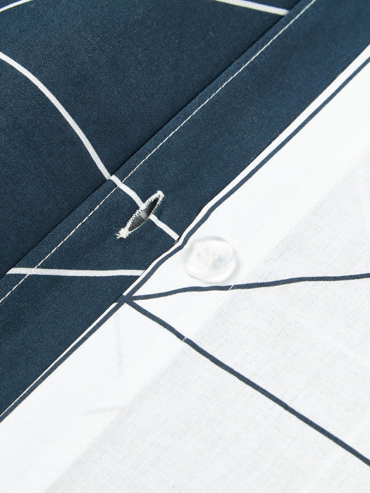 Patterned Cotton Duvet Cover Marla