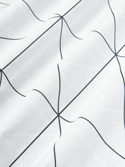 Patterned Cotton Duvet Cover Marla