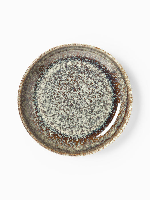 Danza Handmade Pasta Plates with Reactive Glaze, Set of 4