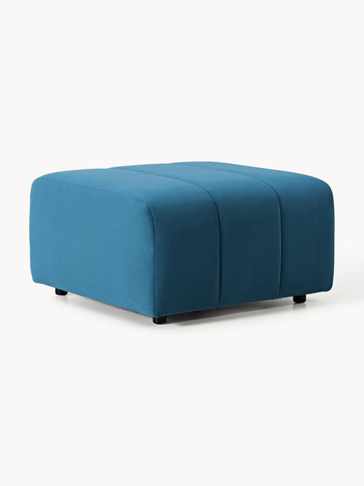 Velvet Ottoman Lena