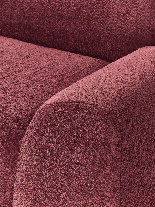 Modular Teddy Boucl Sofa Wolke 4-seater