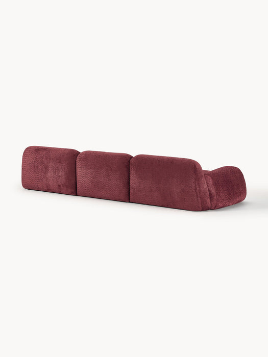 Wolke Modular Teddy Bouclé Sofa (4-seater)