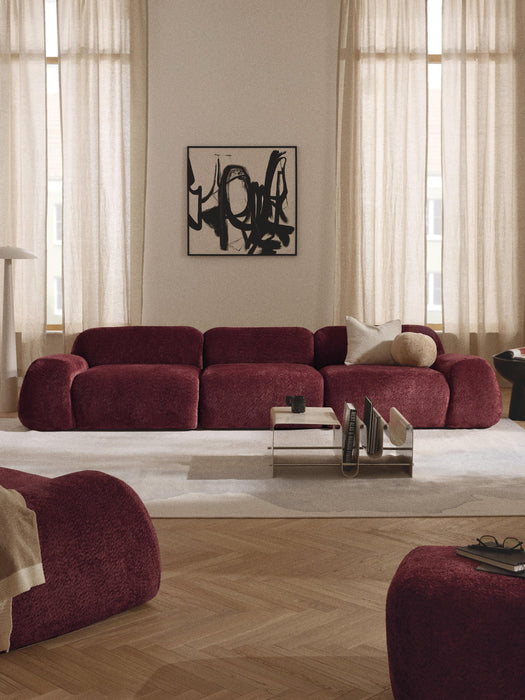 Wolke Modular Teddy Bouclé Sofa (4-seater)