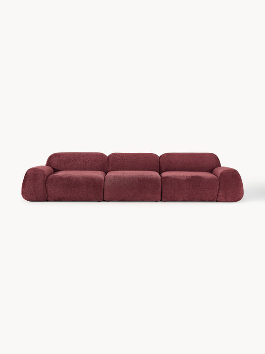 Wolke Modular Teddy Bouclé Sofa (4-seater)