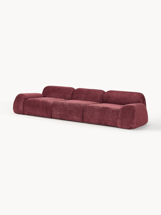 Wolke Modular Teddy Bouclé Sofa (4-seater)