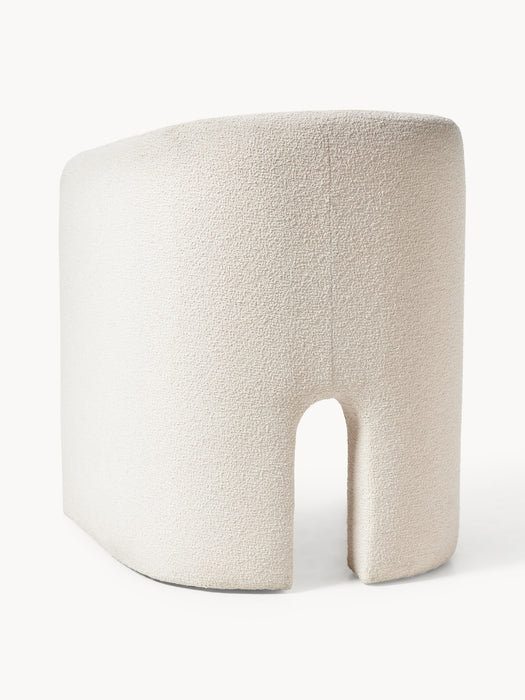 Boucl Dining Chair Mairo with Armrests