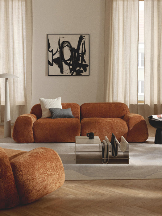 Wolke Modular Teddy Bouclé Sofa (3-seater)
