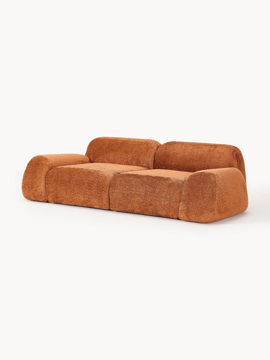 Wolke Modular Teddy Bouclé Sofa (3-seater)