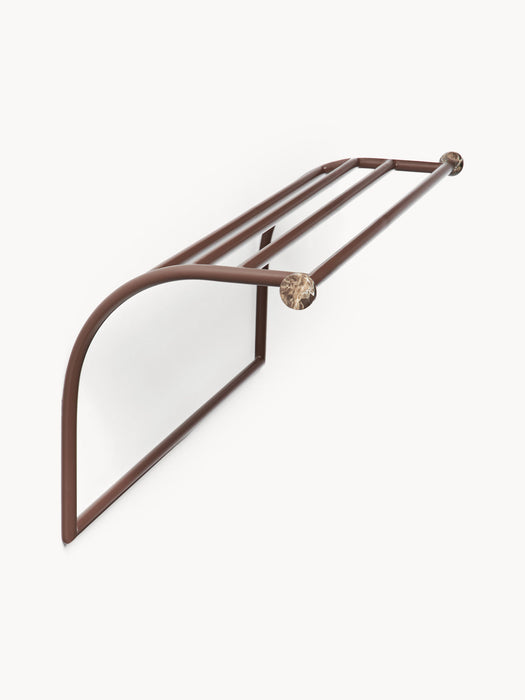 Disa Wall Rack with Marble Hooks