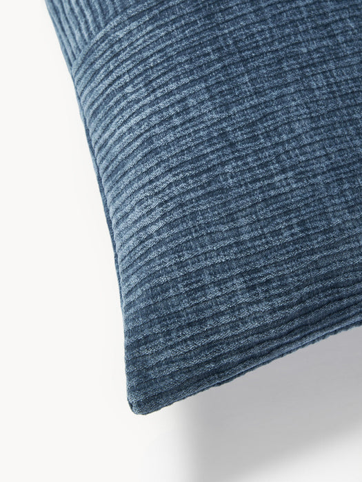 Fiona Velvet Cushion Cover with A Fine Line Structure