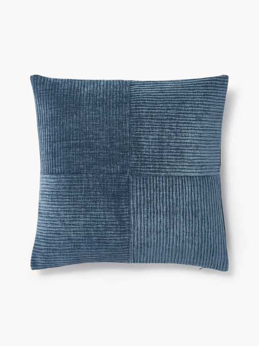 Fiona Velvet Cushion Cover with A Fine Line Structure