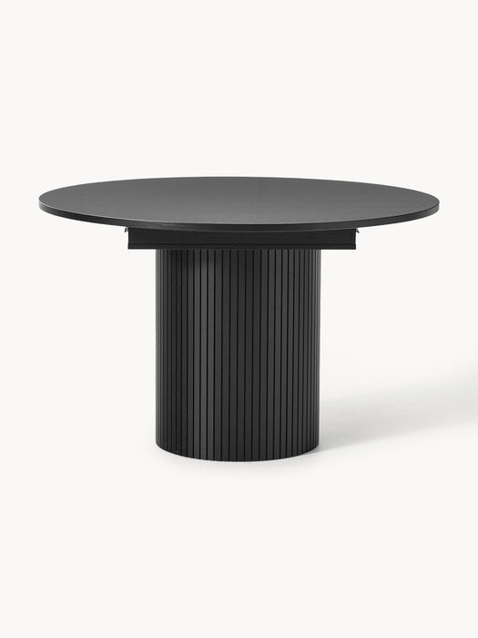 Filo Extendable Dining Table with Groove Structure, 120 - 160 x 75 cm