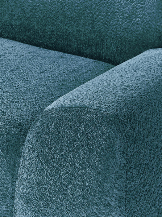 Modular Teddy Boucl Sofa Wolke 3-seater