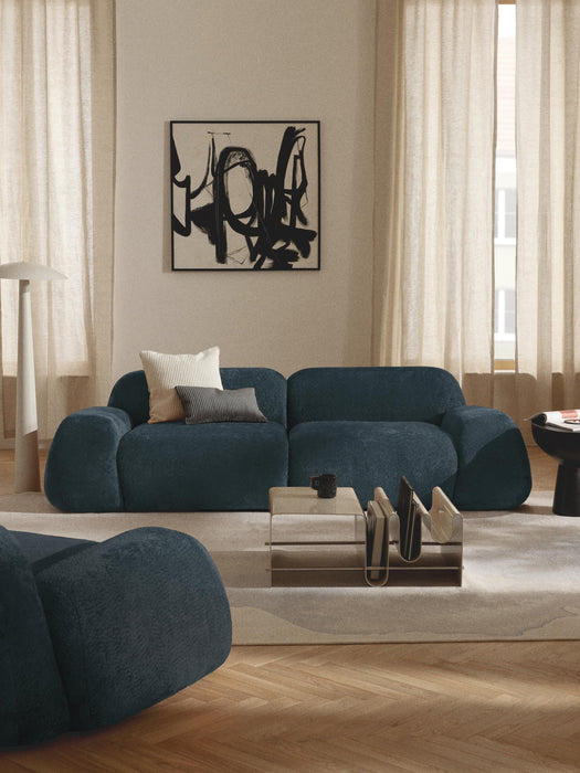 Modular Teddy Boucl Sofa Wolke 3-seater