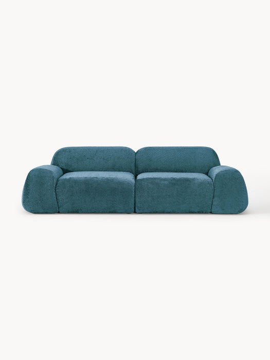 Modular Teddy Boucl Sofa Wolke 3-seater