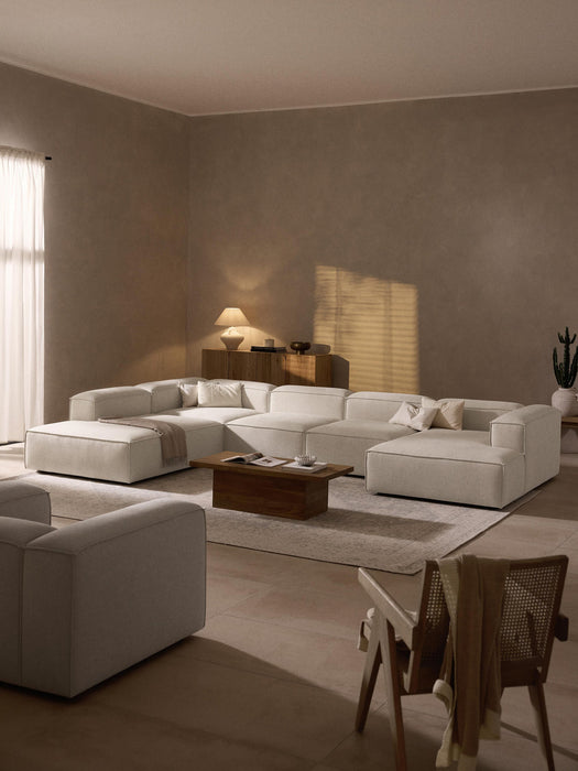 Lennon XL Linen Blend Modular Sofa