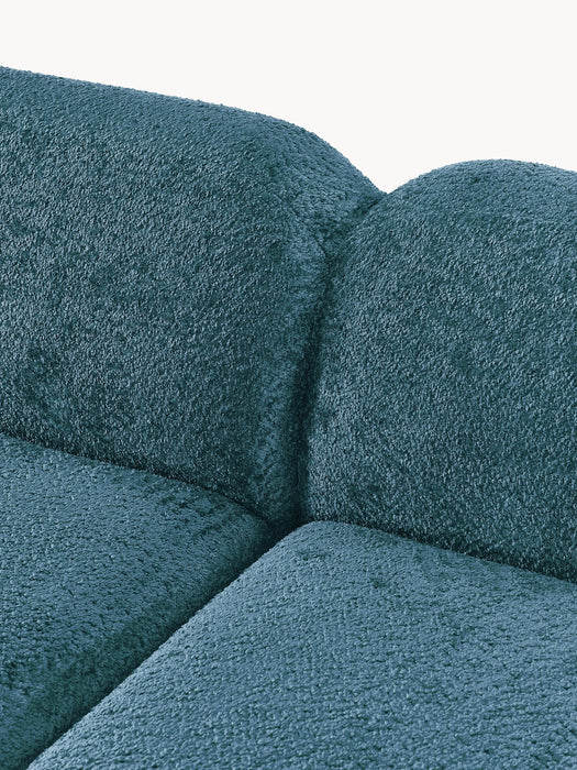 Modular Teddy Boucl Sofa Wolke 4-seater