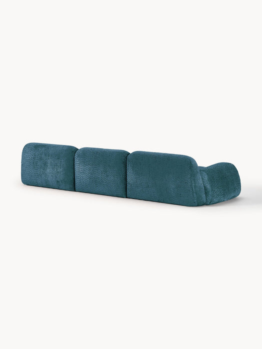 Wolke Modular Teddy Bouclé Sofa (4-seater)