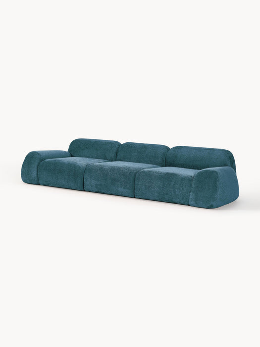 Wolke Modular Teddy Bouclé Sofa (4-seater)