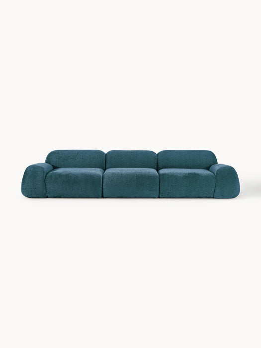 Wolke Modular Teddy Bouclé Sofa (4-seater)
