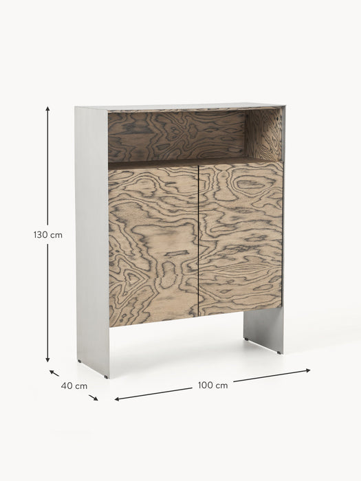 Wooden Highboard Ako