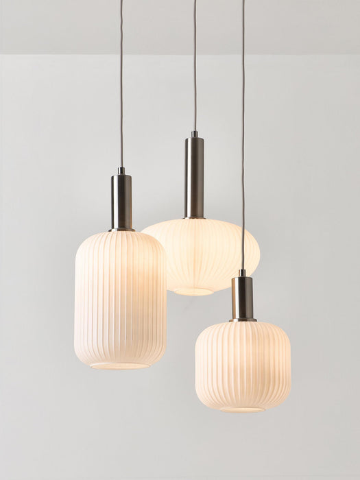 Candela Opal Glass Cluster Pendant Light