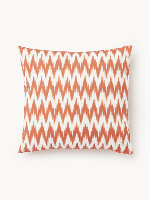 Maillot Outdoor Cushion Cover with Ikat Pattern