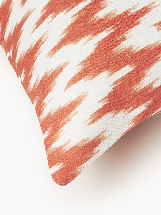 Maillot Outdoor Cushion Cover with Ikat Pattern