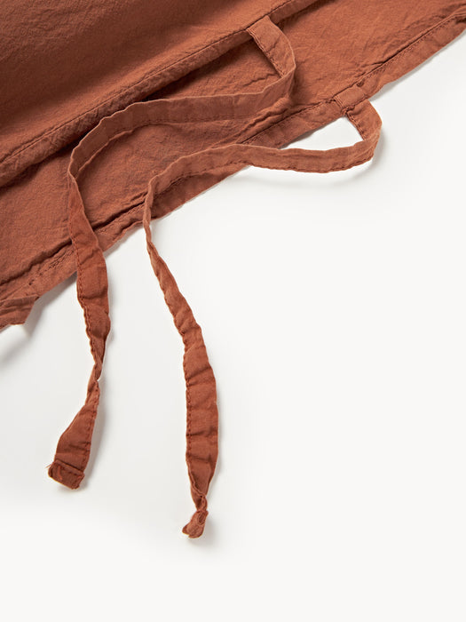 Washed Cotton Percale Duvet Cover Leonie