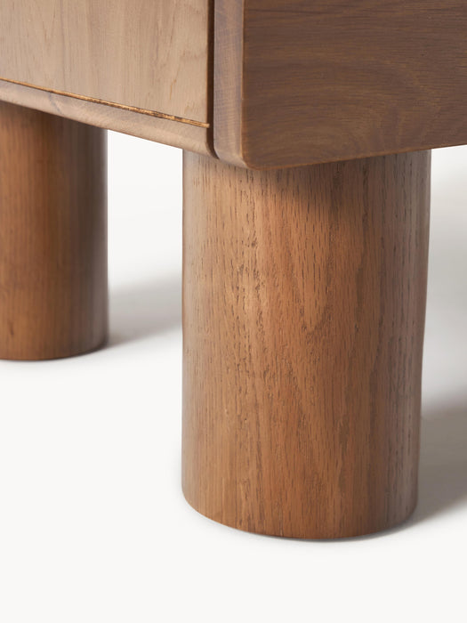 Oak Wood Chest of Drawers Cadi