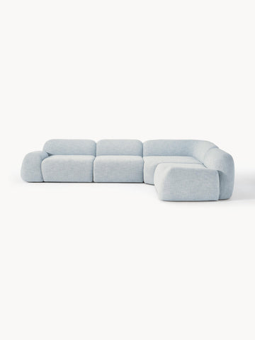 Wolke Modular Bouclé Corner Sofa (4-seater)