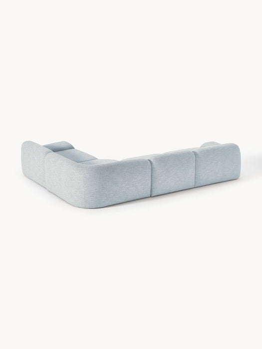 Modular Boucl Corner Sofa Wolke 4-seater
