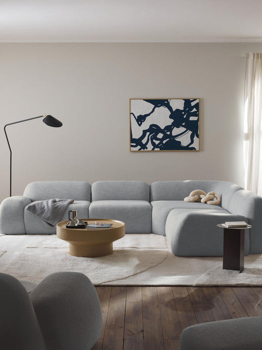 Wolke Modular Bouclé Corner Sofa (4-seater)