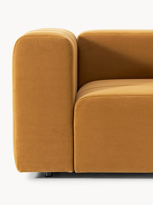 Velvet Lounge Chair Lena