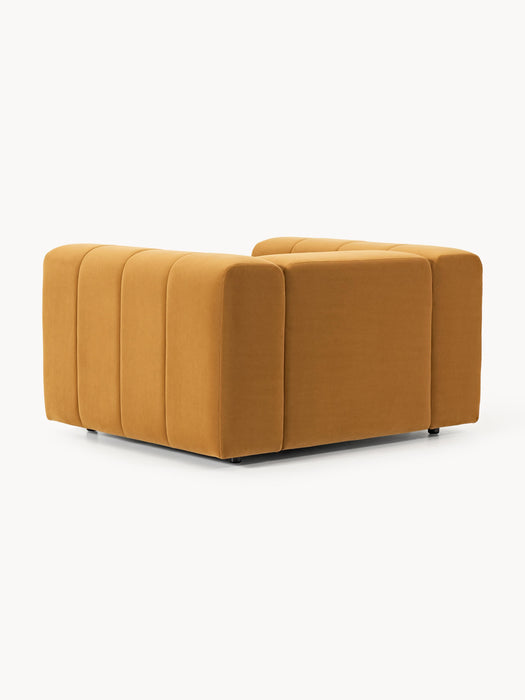 Velvet Lounge Chair Lena