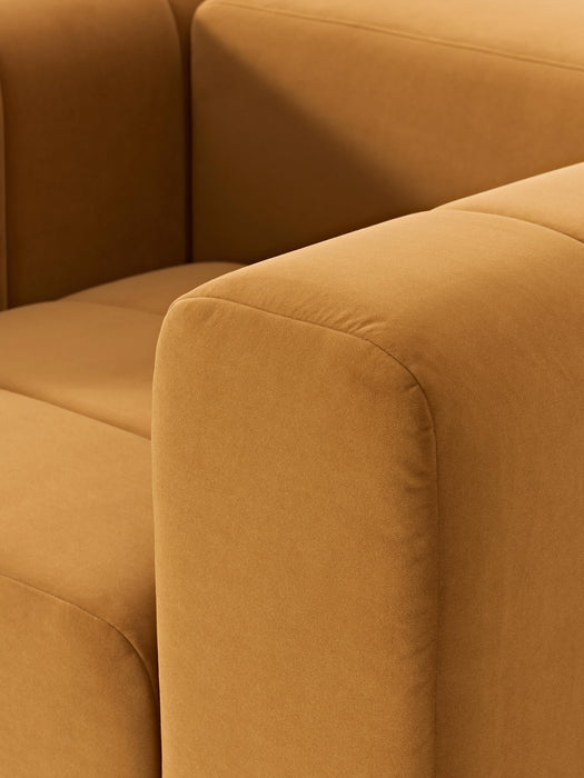 Velvet Lounge Chair Lena