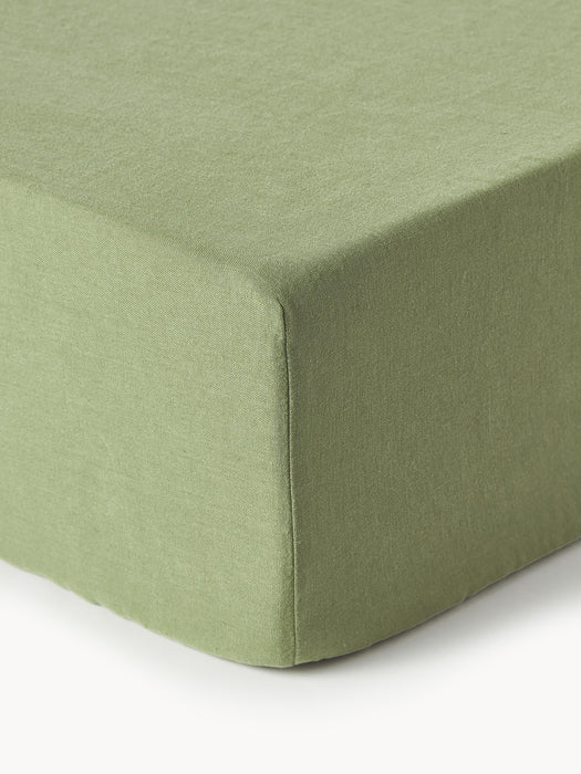 Fitted Sheet Airy Washed Linen