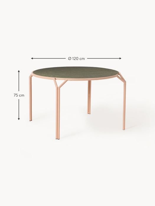 x Rezign Round Dining Table Danilo 120 cm
