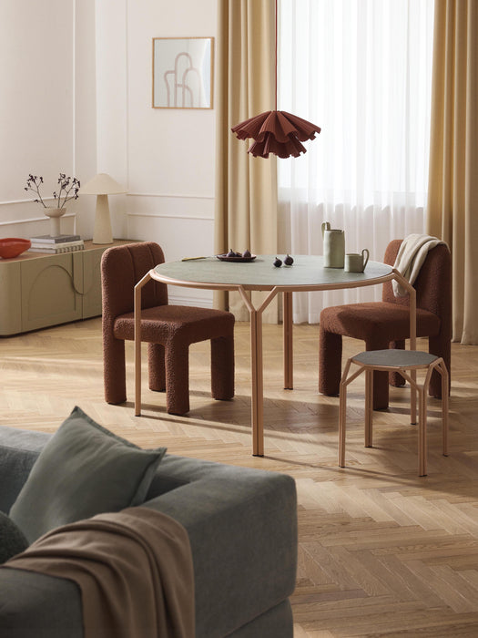 x Rezign Round Dining Table Danilo 120 cm