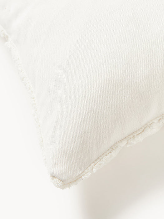 Mareva Cushion Cover with Tufted Wavy Pattern