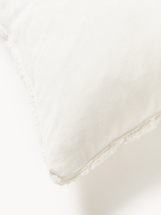 Cushion Cover Mareva with Tufted Wavy Pattern