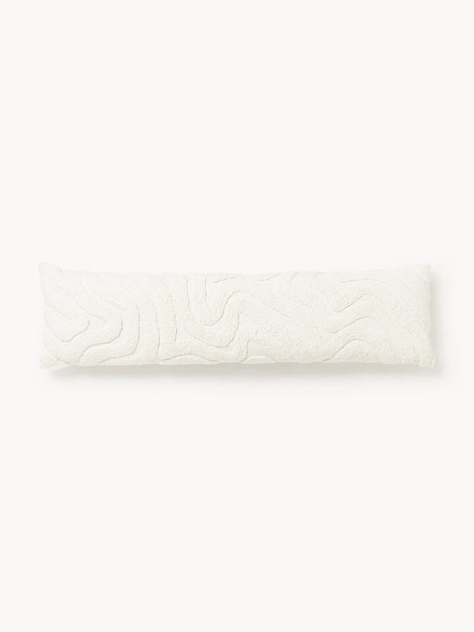 Cushion Cover Mareva with Tufted Wavy Pattern