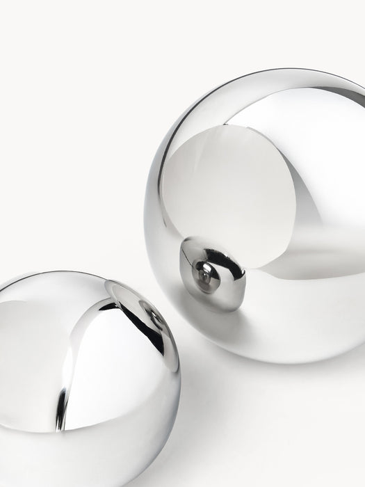 Decorative Stainless Steel Objects Polaris Set of 2